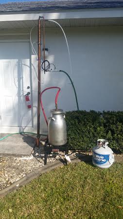 Small scale farm fuel projects. 2" reflux column, will make 195 proof fuel ethanol.