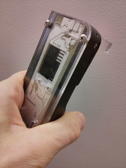 early beta version, Photosynq handheld device