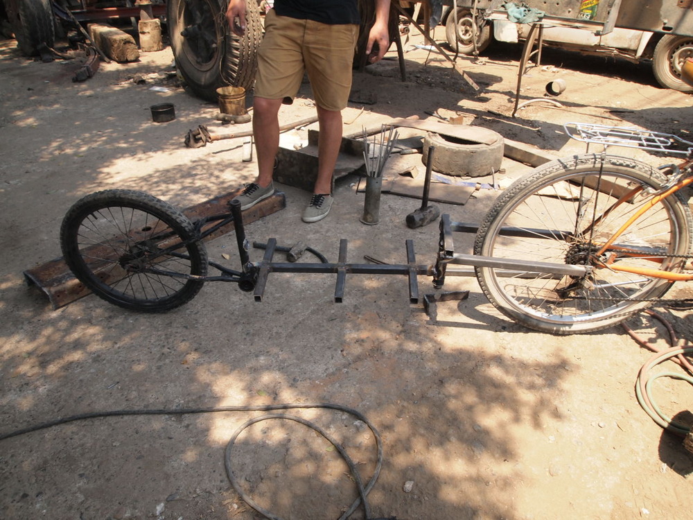 Diy bike trailer clearance