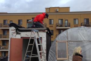 Installing Solar Panel