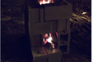 image of rocket stove