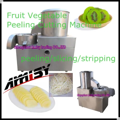 Fruit Vegetable Peeling Cutting Machine