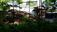 Root Cellar Construction in Progress