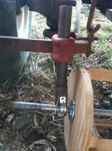tractor-mounted marker