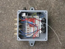 moteino mounted on PCB