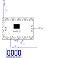 wireless receiver for displaying weight from cattle scales